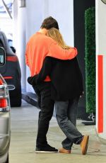 ASHLEY BENSON and Brandon Davis on a Lunch Date in Beverly Hills 04/24/2025