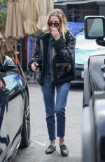 ASHLEY BENSON Out for Lunch Date at Il Pastaio in Beverly Hills 04/15/2025
