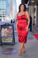 ASHLEY GRAHAM Arrives at Planet Hollywood in New York City 04/09/2025