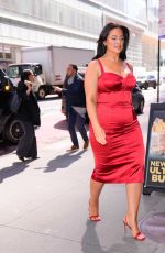 ASHLEY GRAHAM Arrives at Planet Hollywood in New York City 04/09/2025