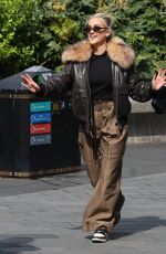 ASHLEY ROBERTS and OTI MABUSE Films Tik Tok Videos in London 04/08/2025