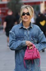 ASHLEY ROBERTS Leaves Heart Radio in London 04/11/2025