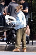 ASHLEY TISDALE and Christopher French Out for Lunch in Los Feliz 04/13/2025