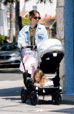 ASHLEY TISDALE and Christopher French Out for Lunch in Los Feliz 04/13/2025