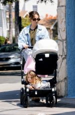 ASHLEY TISDALE and Christopher French Out for Lunch in Los Feliz 04/13/2025