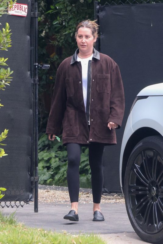 ASHLEY TISDALE Out and About in Studio City 04/15/2025
