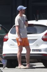 AUBREY PLAZA and Blake Lee Leaves Pilates Class in Los Angeles 04/09/2025