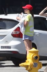 AUBREY PLAZA and Blake Lee Leaves Pilates Class in Los Angeles 04/09/2025