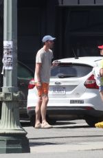 AUBREY PLAZA and Blake Lee Leaves Pilates Class in Los Angeles 04/09/2025