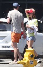 AUBREY PLAZA and Blake Lee Leaves Pilates Class in Los Angeles 04/09/2025