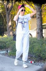 AUBREY PLAZA Out for a Quiet Breakfast Run in Los Angeles 04/11/2025