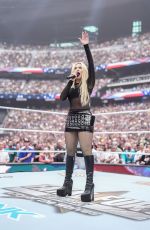 AVA MAX Performs Star Spangled Banner at WrestleMania 41 in Las Vegas 04/20/2025