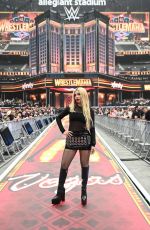 AVA MAX Performs Star Spangled Banner at WrestleMania in Las Vegas 04/20/2025