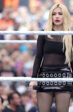 AVA MAX Performs Star Spangled Banner at WrestleMania in Las Vegas 04/20/2025