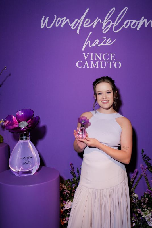 AVA PHILLIPPE at Vince Camuto Fragrances Celebrates Wonderbloom Haze Launch in New York 04/08/2025