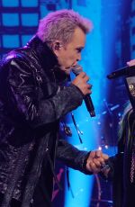 AVRIL LAVIGNE and Billy Idol Performs at Jimmy Kimmel Live! 04/28/2025