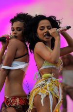 BECKY G and TYLA Performs at Coachella Valley Music and Arts Festival in Indio 04/11/2025