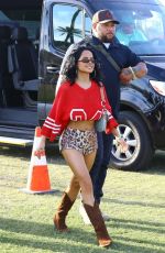 BECKY G Out at Day 1 of Coachella Valley Music and Arts Festival in Indio 04/11/2025