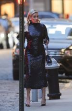 BELLA and YOLANDA HADID Leaves Their Apartment in New York City 04/25/2025