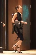 BELLA and YOLANDA HADID Leaves Their Apartment in New York City 04/25/2025