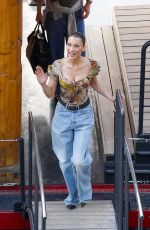BELLA HADID Films Scenes for FX