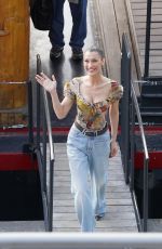 BELLA HADID Films Scenes for FX