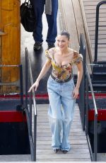 BELLA HADID Films Scenes for FX