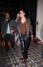 BELLA HADID Leaves Costes Party in Paris 04/13/2025