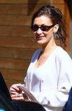 BELLA HADID Leaves Gigis Hadid