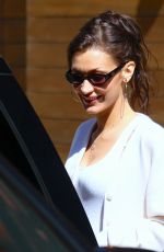 BELLA HADID Leaves Gigis Hadid