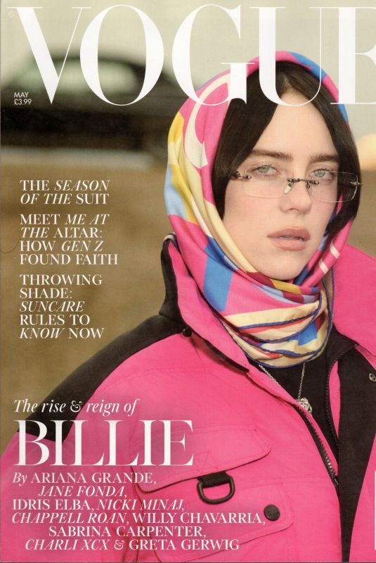 BILLIE EILISH in Vogue UK, May 2025
