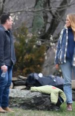 BLAKE LIVELY and Ryan Reynolds at an Equestrian Competition in South Salem 04/06/2025