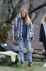 BLAKE LIVELY and Ryan Reynolds at an Equestrian Competition in South Salem 04/06/2025