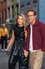 BLAKE LIVELY and Ryan Reynolds Out in New York City 04/29/2025