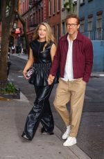 BLAKE LIVELY and Ryan Reynolds Out in New York City 04/29/2025