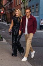 BLAKE LIVELY and Ryan Reynolds Out in New York City 04/29/2025