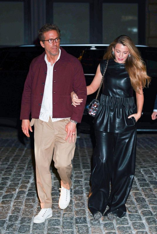 BLAKE LIVELY and Ryan Reynolds Out in New York City 04/29/2025