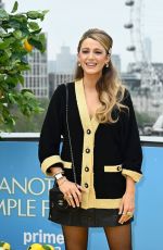 BLAKE LIVELY at Another Simple Favour Photocall in London 04/15/2025