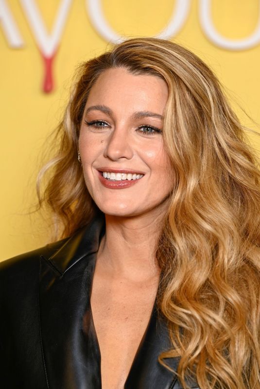 BLAKE LIVELY at Another Simple Favour Special Screening in London 04/15/2025