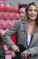 BLAKE LIVELY at Sky Bet League One Match Between Wrexham AFC and Charlton Athletic FC in Wrexham 04/26/2025