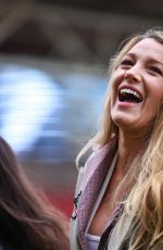 BLAKE LIVELY at Sky Bet League One Match Between Wrexham AFC and Charlton Athletic FC in Wrexham 04/26/2025
