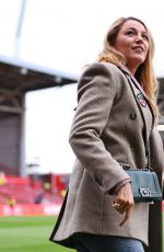 BLAKE LIVELY at Sky Bet League One Match Between Wrexham AFC and Charlton Athletic FC in Wrexham 04/26/2025