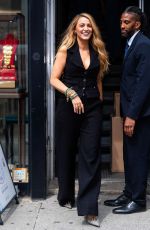 BLAKE LIVELY Leaves Another Simple Favor Promo Event in Chinatown in New York City 04/29/2025