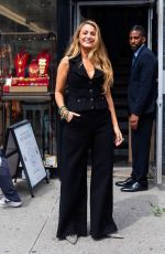 BLAKE LIVELY Leaves Another Simple Favor Promo Event in Chinatown in New York City 04/29/2025