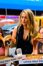 BLAKE LIVELY Out at Times Square in New York City 04/29/2025