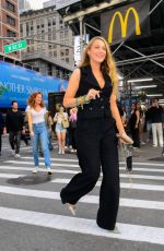 BLAKE LIVELY Out at Times Square in New York City 04/29/2025