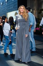 BLAKE LIVELY Seen Out with Michele Morrone in New York City 04/28/2025