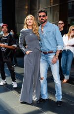 BLAKE LIVELY Seen Out with Michele Morrone in New York City 04/28/2025