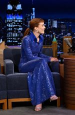BRITT LOWER at Tonight Show Starring Jimmy Fallon in New York 03/31/2025