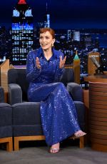 BRITT LOWER at Tonight Show Starring Jimmy Fallon in New York 03/31/2025